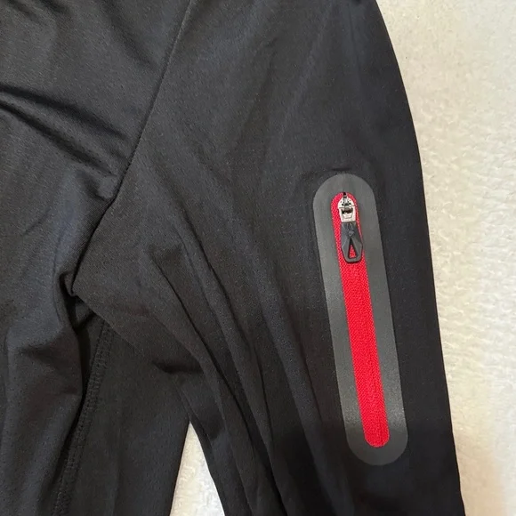 Custom Designed “Connor McGregor” Black Graphic Spyder Quarter-Zip Pullover-NWT - Picture 4 of 5